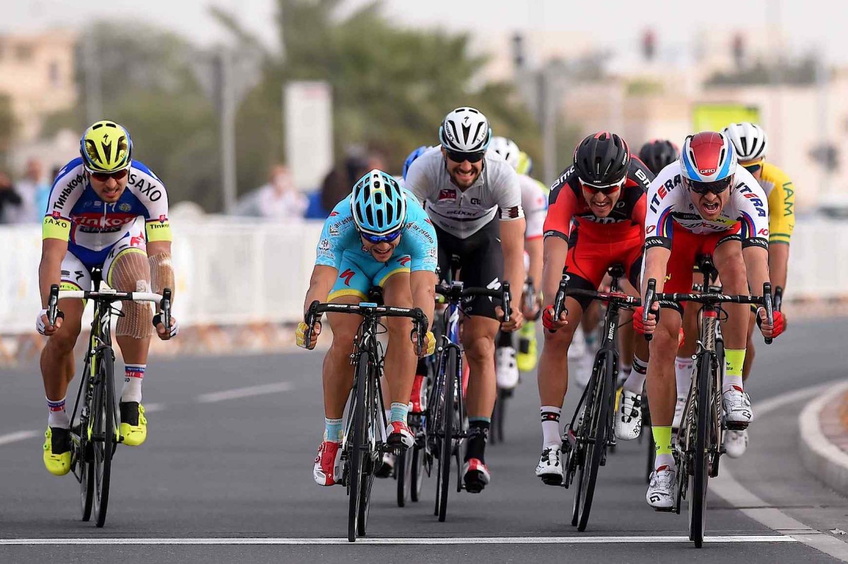 Tour of Qatar, etap II: Van Avermaet na podium