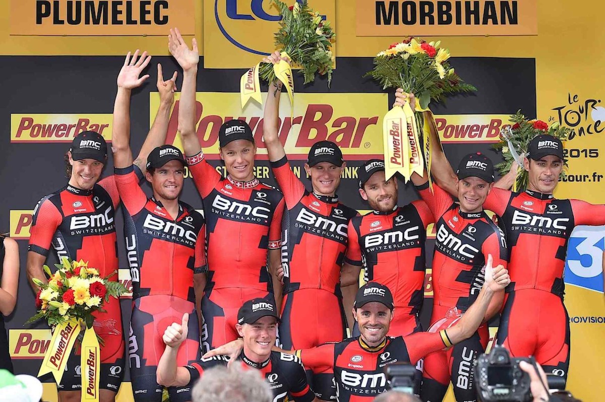 Tour de France, etap IX: BMC wygrywa drużynową jazdę na czas