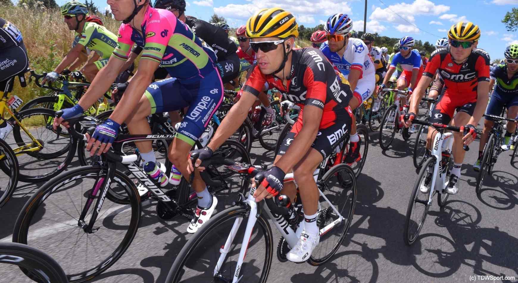Cycling: 103th Tour de France 2016 / Stage 12 Richie PORTE (AUS)/ Rui FARIA DA COSTA  (POR)/ Tejay VAN GARDEREN (USA)/  Montpellier - Mont Ventoux / Chalet Reynard 1435m (178Km)/ Stage shortened 6km due to heavy winds/  TDF / © Tim De Waele