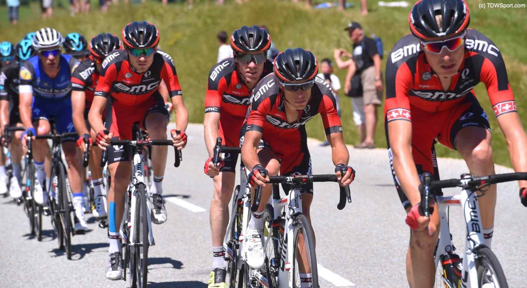 Cycling: 103th Tour de France 2016 / Stage 16 Marcus BURGHARDT (GER)/ Richie PORTE (AUS)/ Brent BOOKWALTER (USA)/ Tejay VAN GARDEREN (USA)/ Moirans-en-Montagne - Bern (209Km)/ TDF / © Tim De Waele