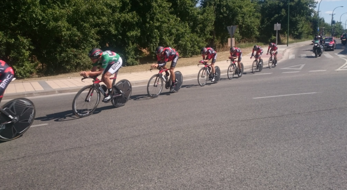 Vuelta a Burgos, etap II: Drużyna BMC na 5. pozycji w jeździe na czas