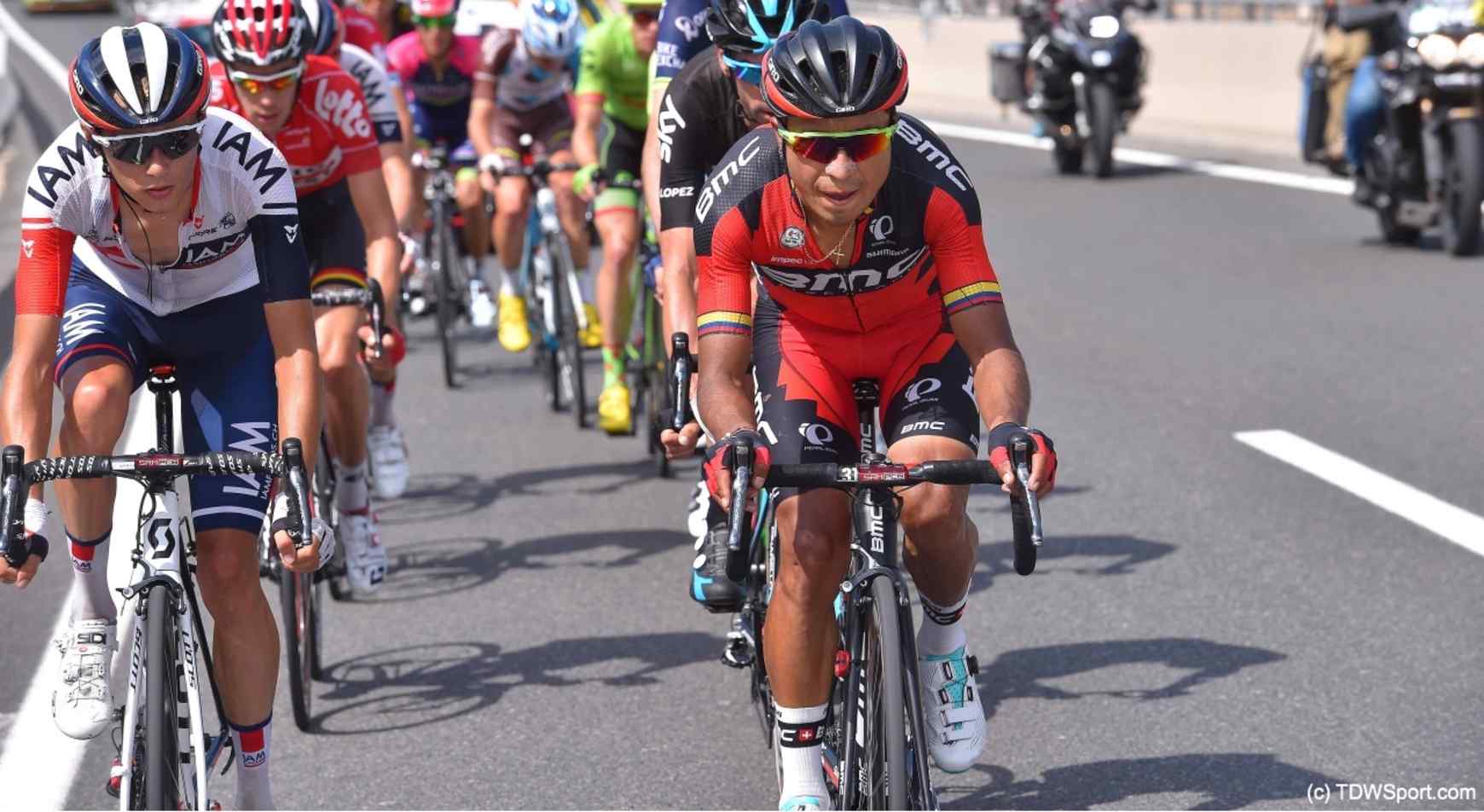 Cycling: 71st Tour of Spain 2016 / Stage 20 John Darwin ATAPUMA (COL)/ Clement CHEVRIER (FRA)/  Benidorm - Alto De Aitana - Escuadron Ejercito Del Aire 1545m (193,2km)/  La Vuelta / © Tim De Waele