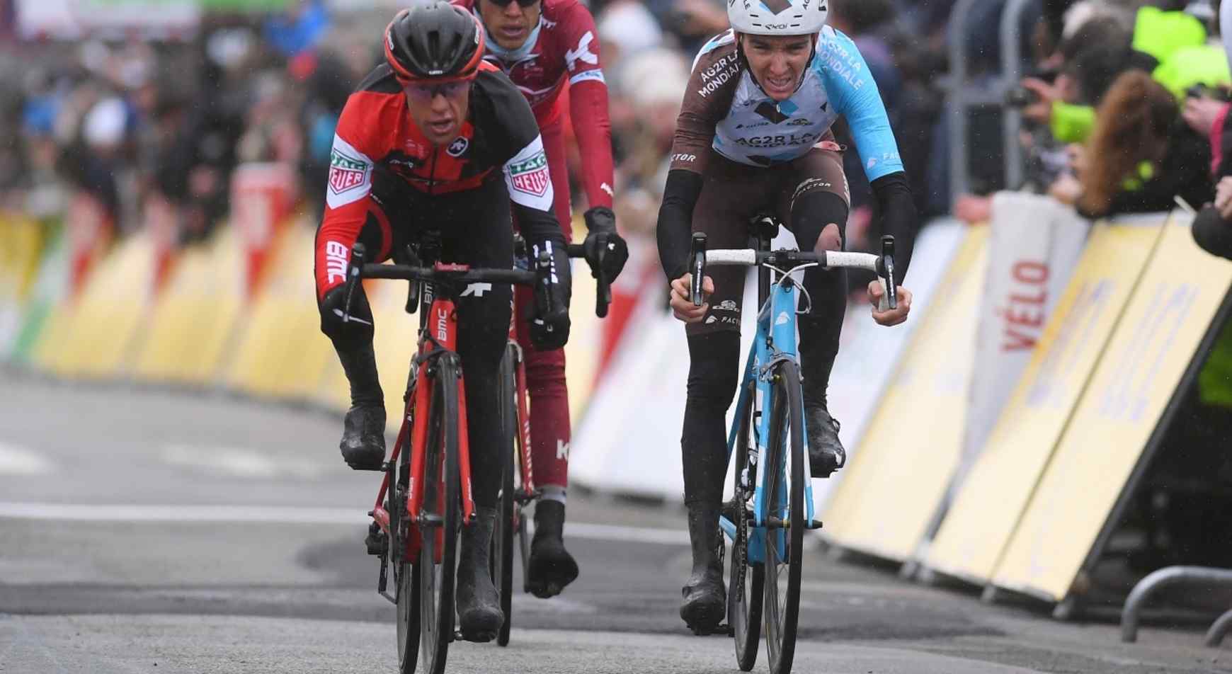 Cycling: 75th Paris - Nice 2017 / Stage 1 Arrival / Richie PORTE (AUS) / Romain BARDET (FRA) / Bois-d'Arcy - Bois-d'Arcy (148,5km) / © Tim De Waele
