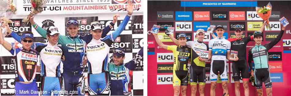 First and last podium