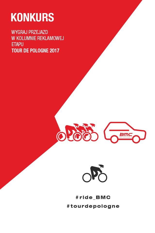 Wygraj przejazd w kolumnie reklamowej TdP 2017 – konkurs BMC Polska
