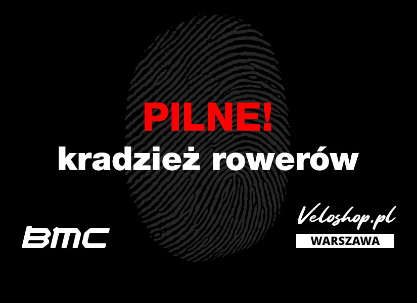 Kradzież rowerów szwajcarskiej marki BMC w Veloshop Warszawa