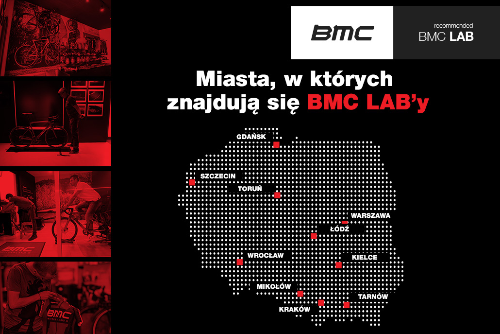 Aktualna mapa oddziałów BMC LABS w Polsce
